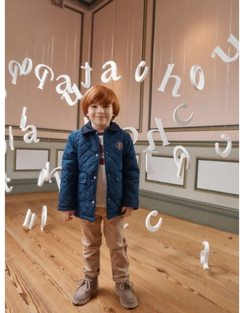 Patachou Patachou - padded navy jas