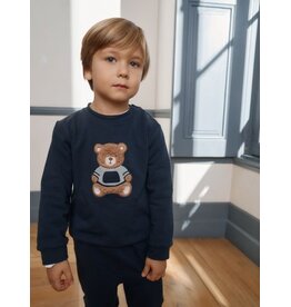 Patachou Patachou - navy set met beer