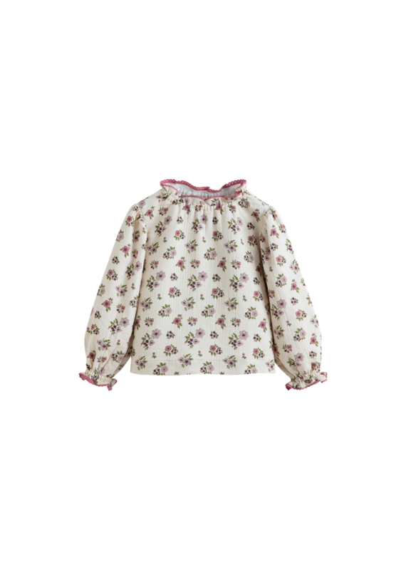 C'era una volta C'era Una Volta - Zelie Shirt Cream Flower