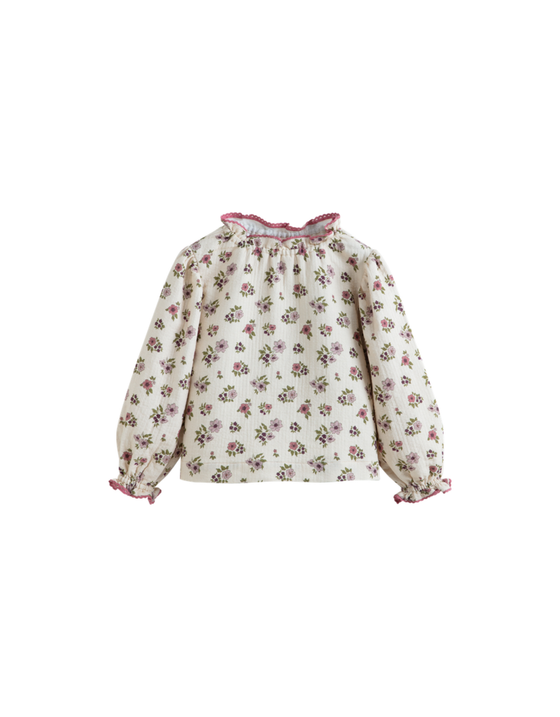 C'era una volta C'era Una Volta - Zelie Shirt Cream Flower