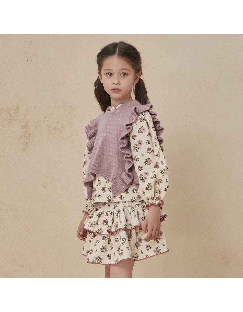 C'era una volta C'era Una Volta - Zelie Shirt Cream Flower