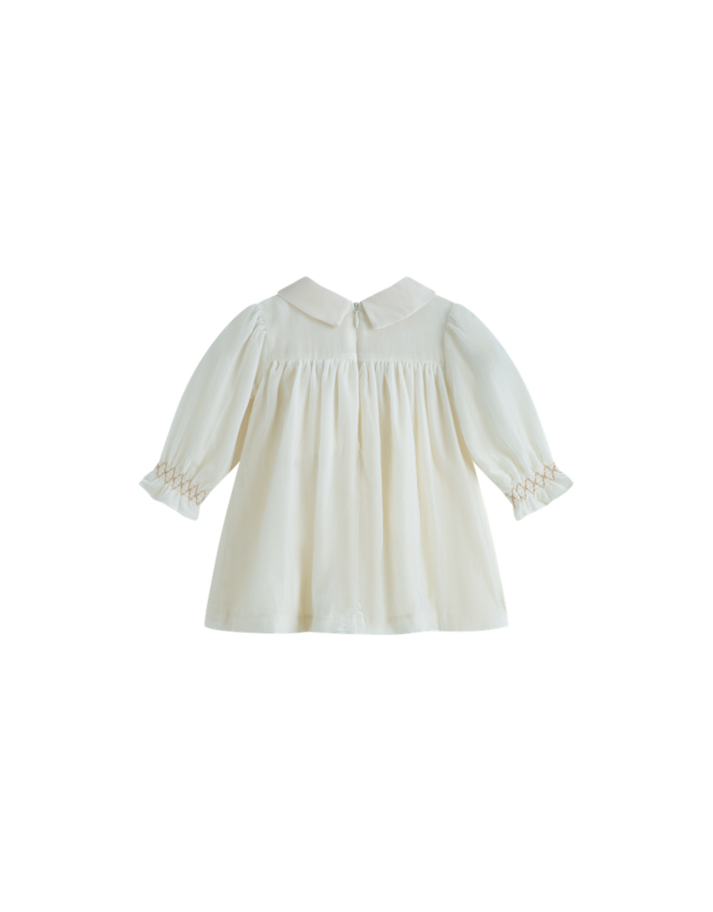 C'era una volta C'era Una Volta - Samantha Baby Dress Cream