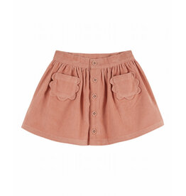 Emile & Ida Emile & Ida - Rok ribfluweel - Roze