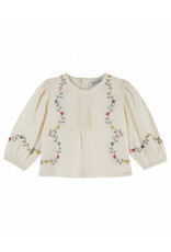 Emile & Ida Emile & Ida - Blouse embroidery flowers