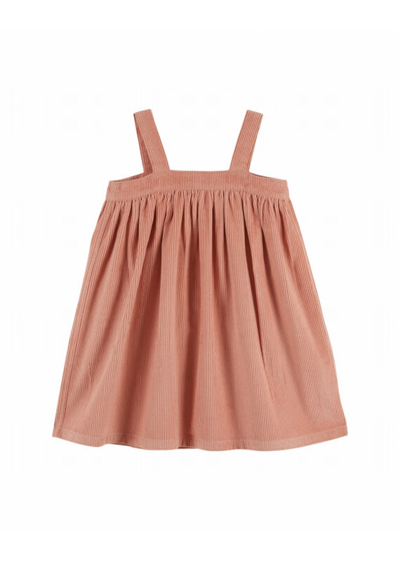 Emile & Ida Emile & Ida - Jurk ribfluweel - roze