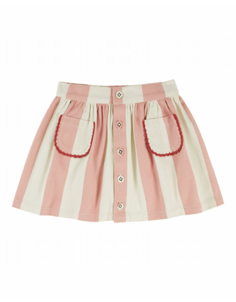 Emile & Ida Emile & Ida - Rok striped pink