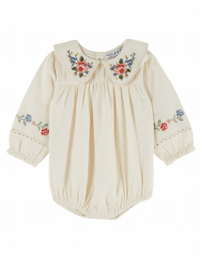 Emile & Ida Emile & Ida - Bloomer Flowers - Ecru