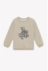 Tartine & Chocolat T&C Sweater kleine ridder-zand