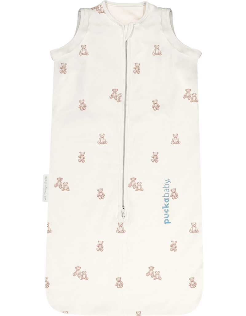 AeroMoov Puckababy Bag newborn 0-6m cotton- Teddy Bears