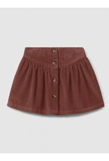Laranjinha Laranjinha-corduroy rokje-bordeaux