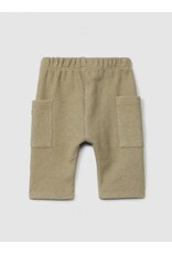 Laranjinha Laranjinha-jersey broekje met zakken-khaki
