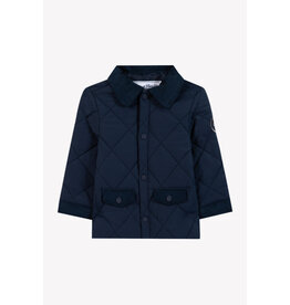 Tartine & Chocolat T&C-donkerblauwe jas-quilted