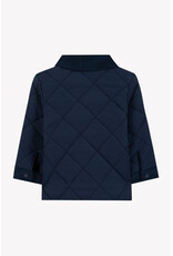 Tartine & Chocolat T&C-donkerblauwe jas-quilted