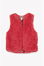 Bonton Bonton-Gilet Sherpa-Rose