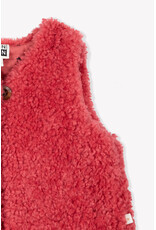Bonton Bonton-Gilet Sherpa-Rose