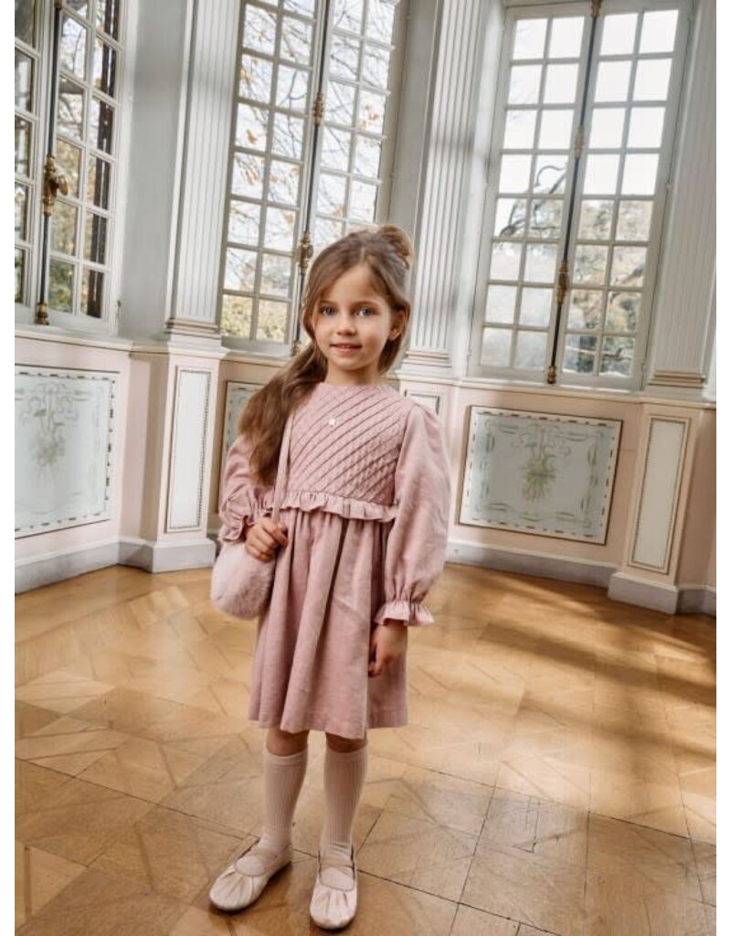 Patachou Patachou-Jurkje met elegante details-zachtroze
