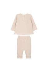 Patachou Patachou-Beige set met beertje