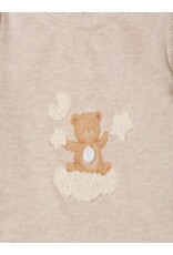Patachou Patachou-Beige set met beertje