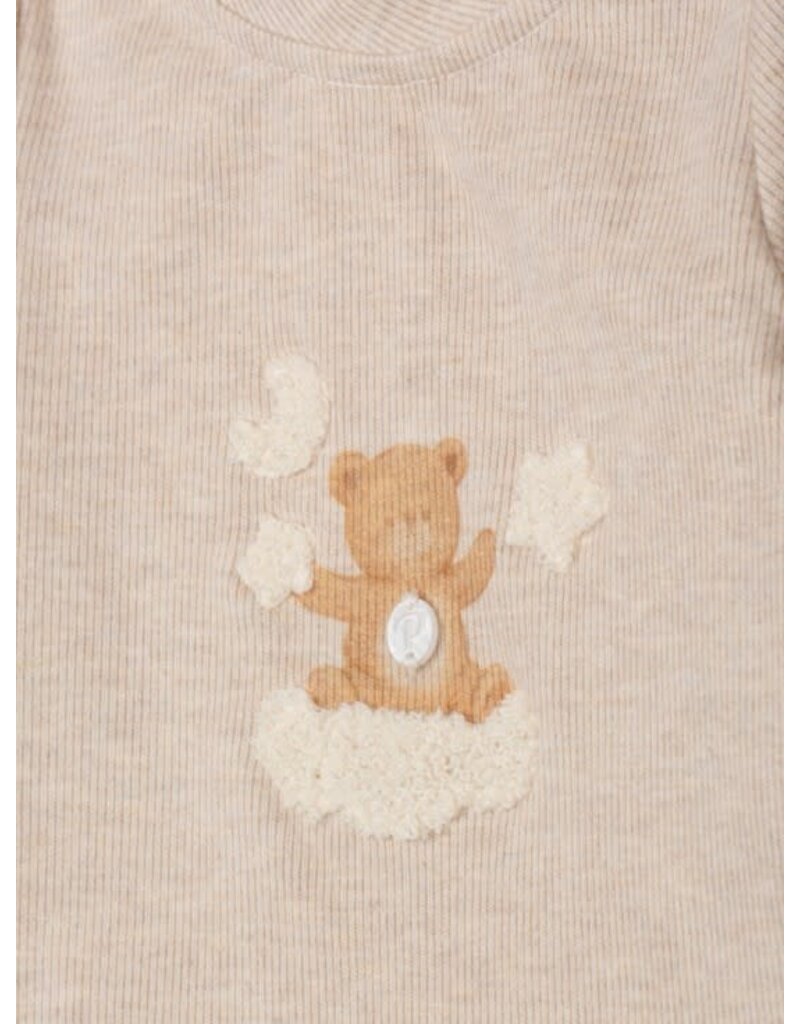 Patachou Patachou-Beige set met beertje