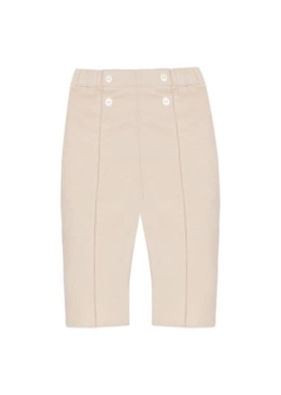 Patachou Patachou-beige broek met knoopjes