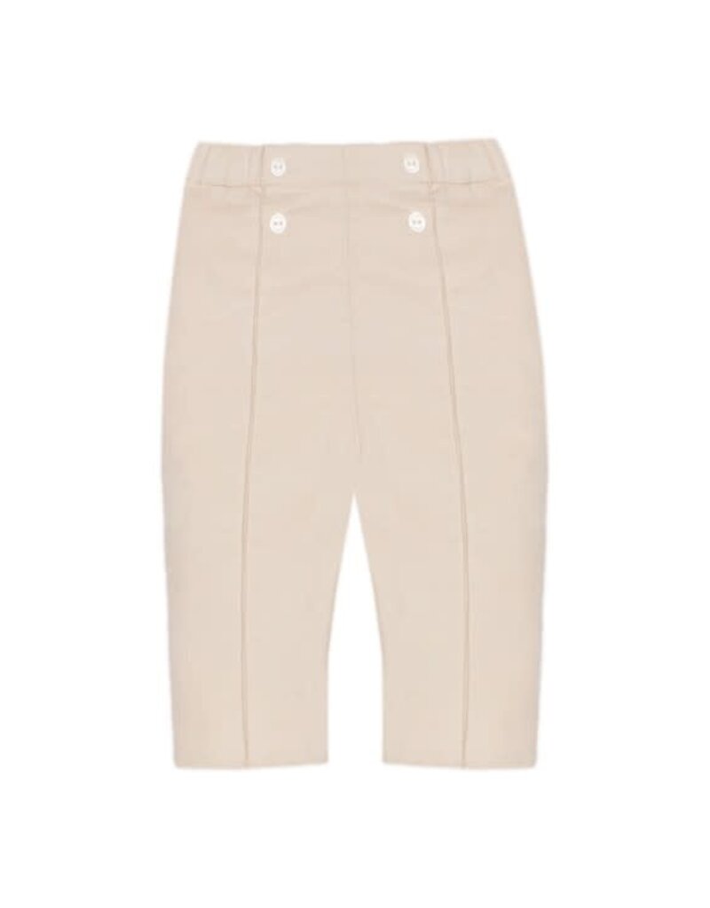 Patachou Patachou-beige broek met knoopjes