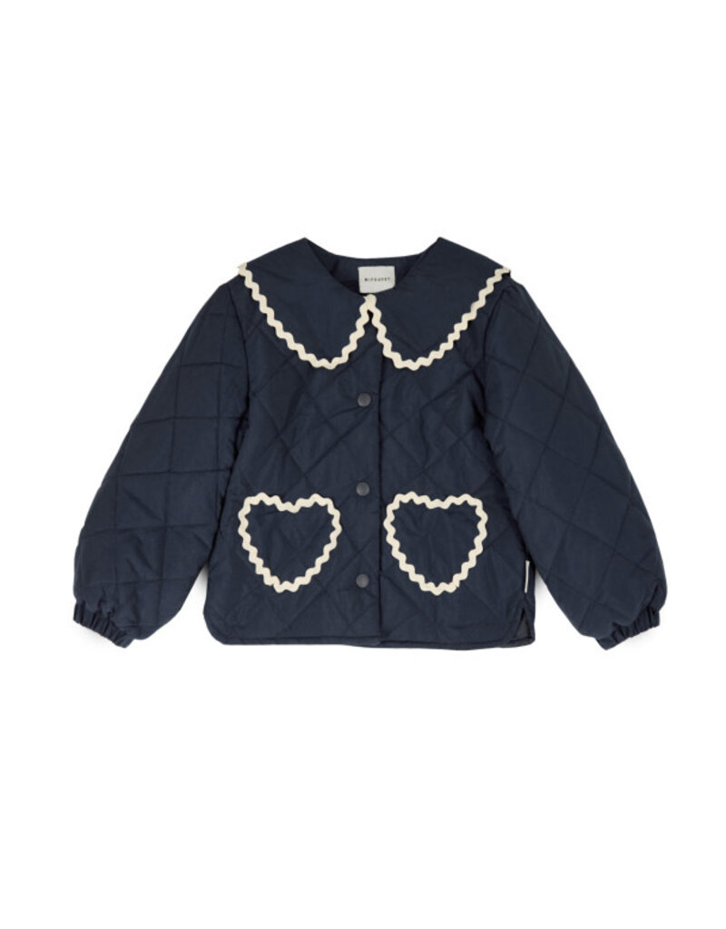 Mipounet Mipounet - Jas Clotilde -  Blauw