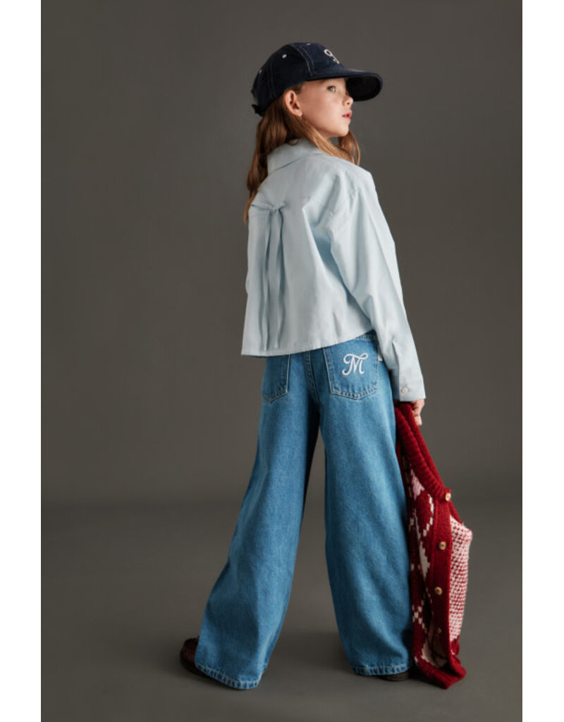 Mipounet Mipounet  - Hemd Juliette - licht blauw