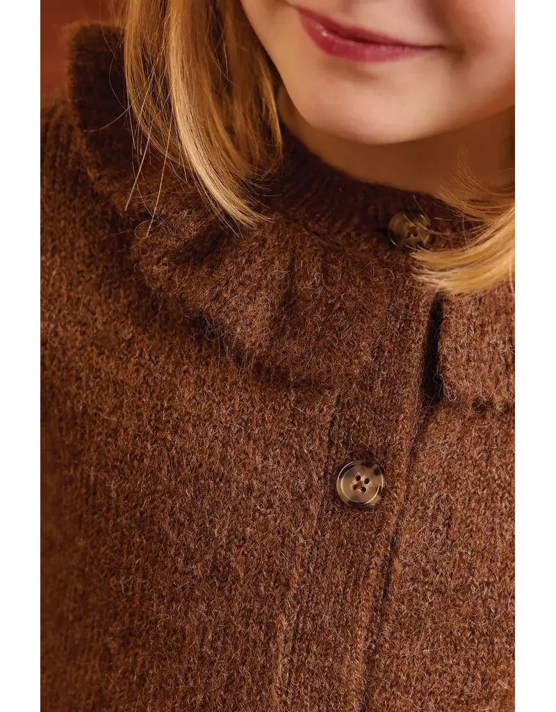 Bonton Bonton - Cardigan Paloma - Bruin