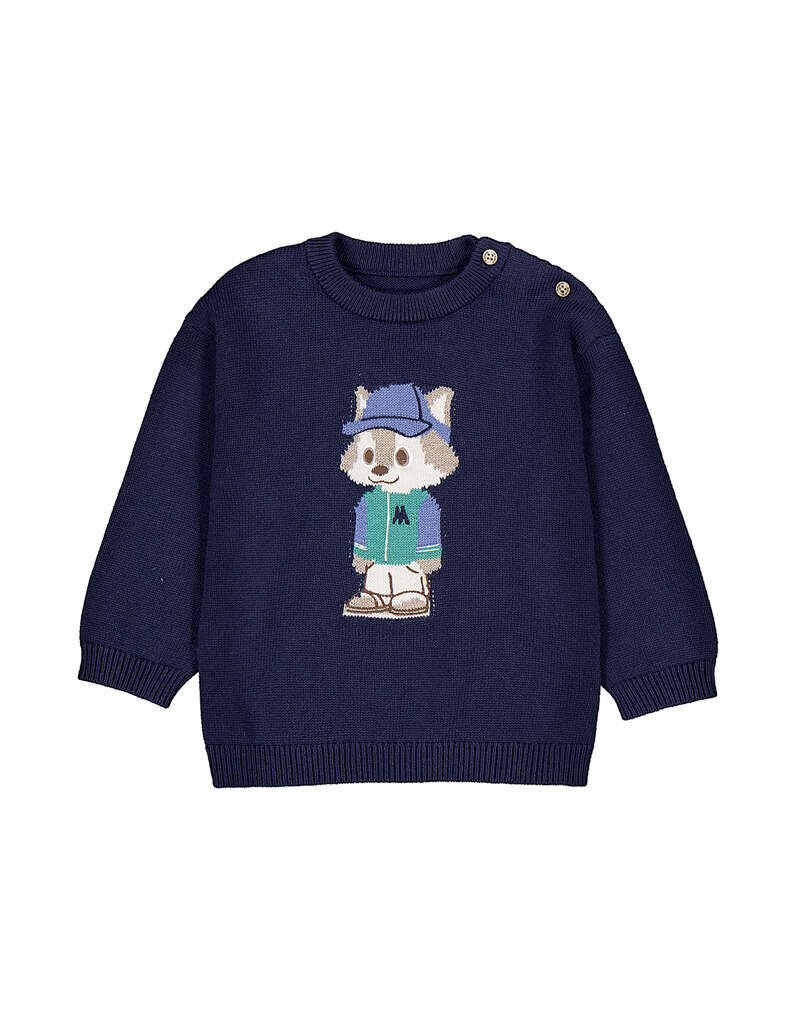 mayoral Mayoral - Trui - Intarsia blauw