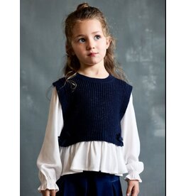 mayoral Mayoral -  Trui Elza - glinsters blauw