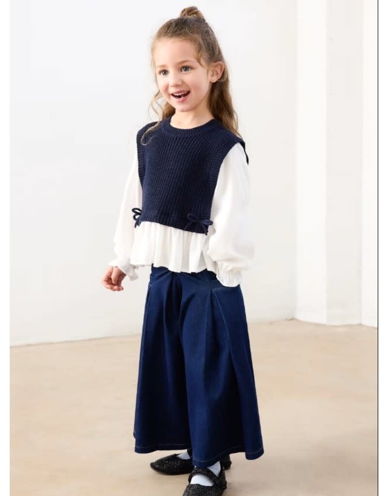 mayoral Mayoral -  Trui Elza - glinsters blauw