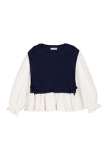 mayoral Mayoral -  Trui Elza - glinsters blauw