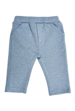 Poetree Kids Poetree -2-Delige baby set wit shirt met denim blue broekje