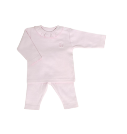 Poetree Kids Poetree-Lilly baby-set rib Pink