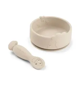 Done by Deer Done by deer-Stick&Stay learning meal set - Sheepy - Sand