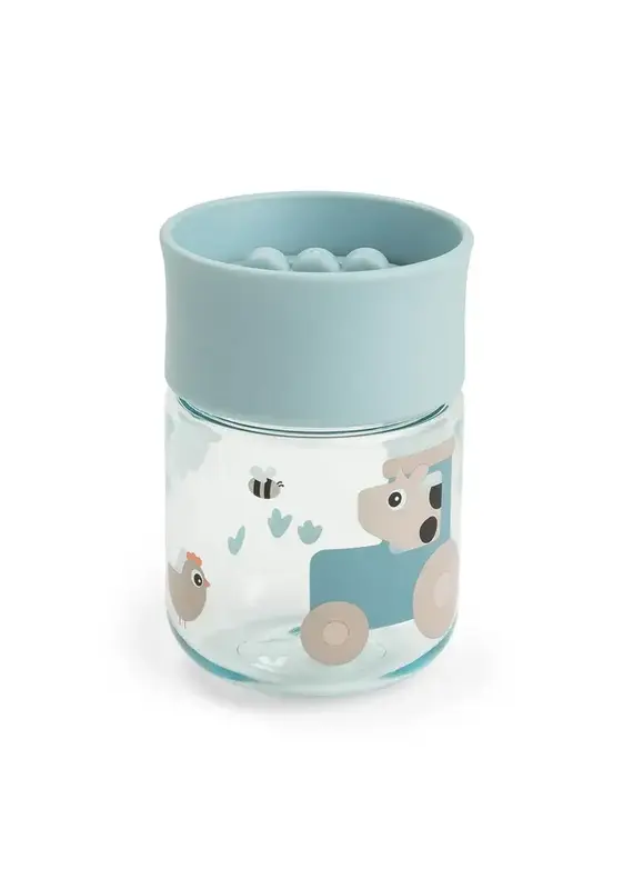 Done by Deer Done by deer-Learning cup 360° - Tiny farm-Blue