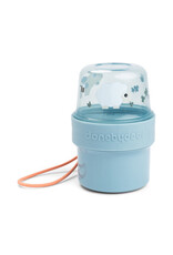 Done by Deer Done by Deer - To go 2-way snack container S Tiny farm Blue