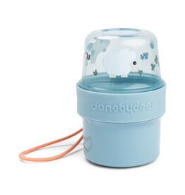Done by Deer Done by Deer - To go 2-way snack container S Tiny farm Blue
