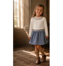 Natini Natini - Rok Ruby - blauw