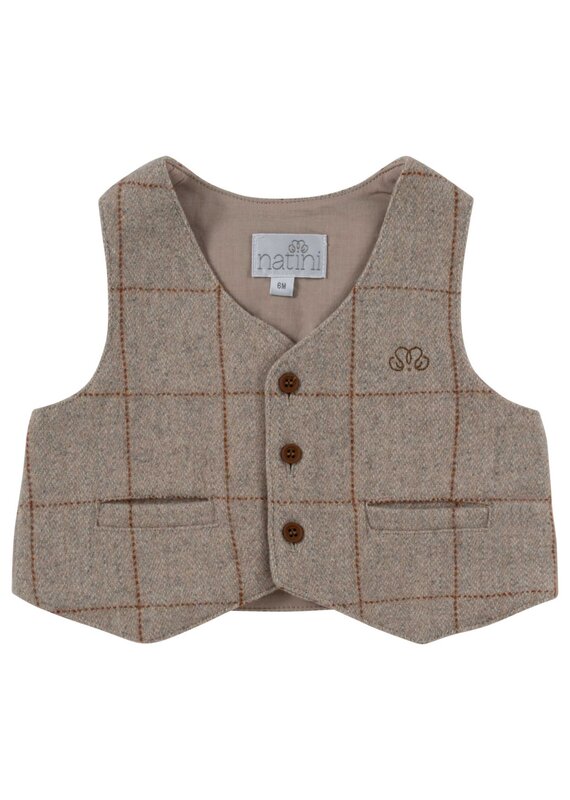 Natini Natini - Gilet Cas - beige