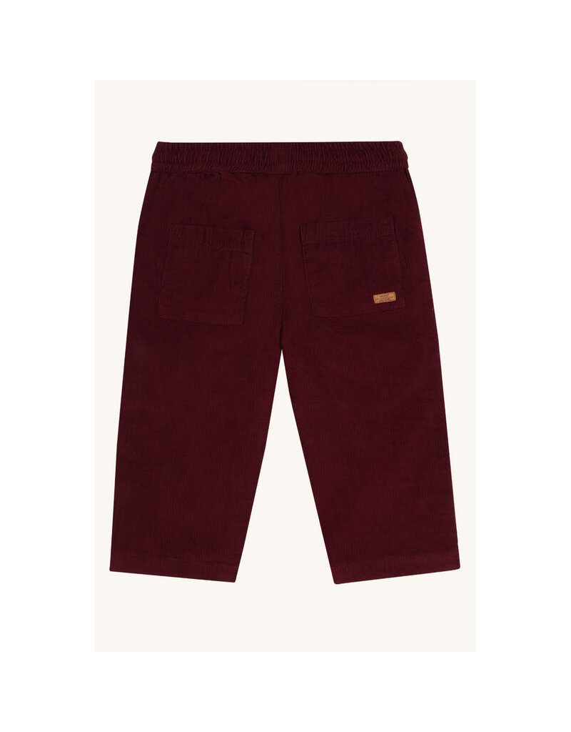 Hust and Claire Hust & Claire: Broek Corduroy - Red chocolate