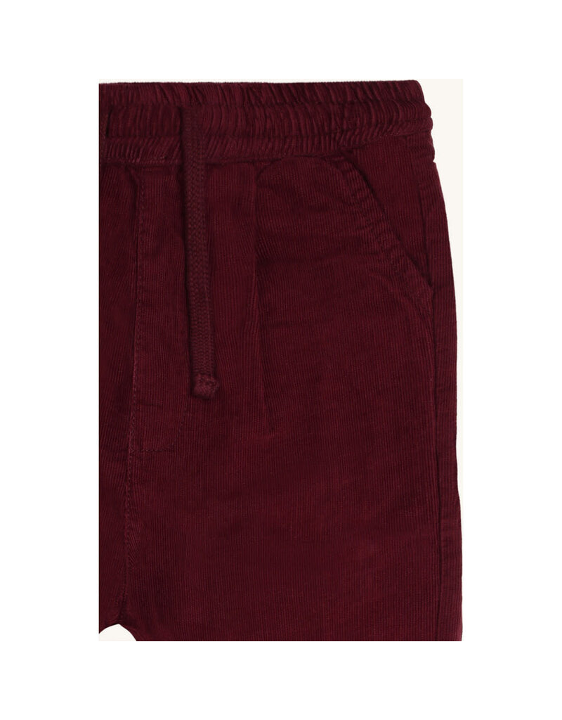 Hust and Claire Hust & Claire: Broek Corduroy - Red chocolate