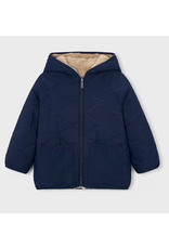 mayoral Mayoral- omkeerbare jas-sheep-blauw/beige