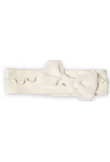 First First white hairband with bow Couture