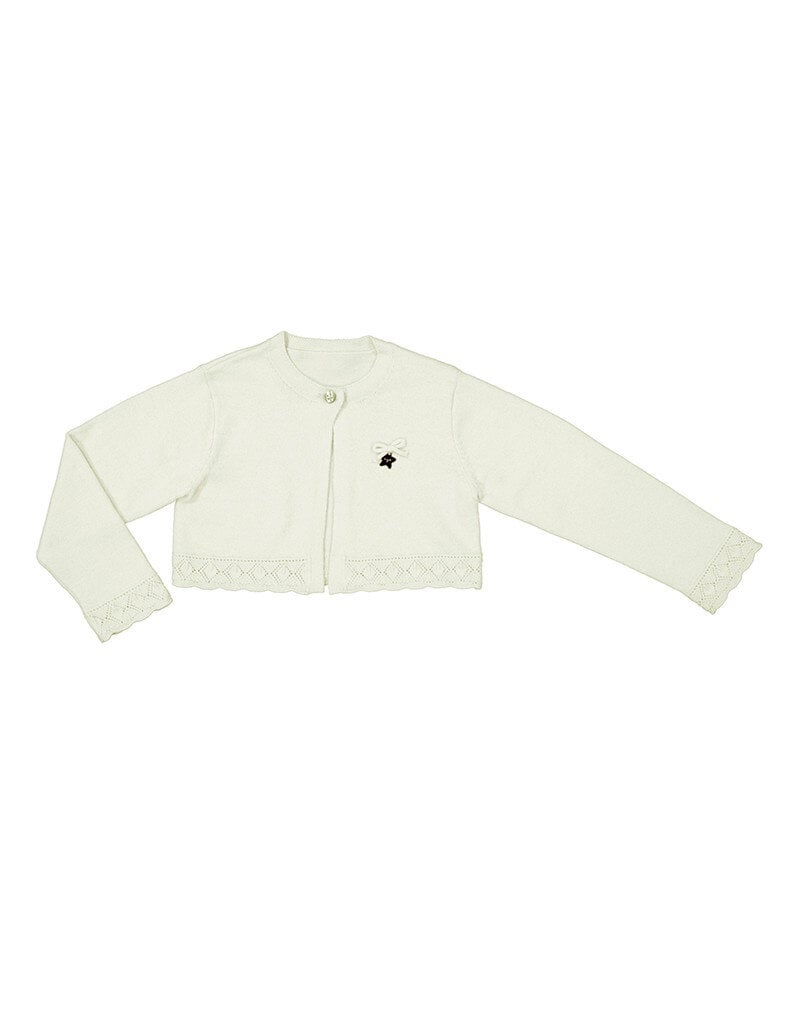 mayoral Copy of Mayoral - girls korte cardigan wit