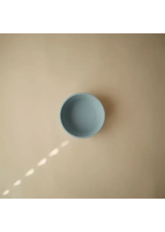 Mushie Mushie - silicone bowl powder blue