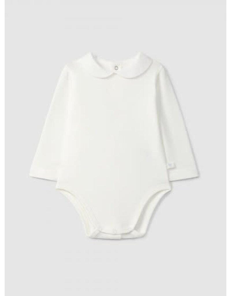 Laranjinha Laranjinha - Body Peter Pan kraag - Off white