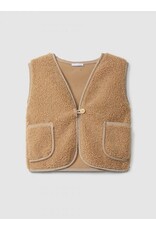Laranjinha Laranjinha - Teddy vest - Camel