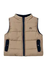 Natini Bodywarmer Arton-donkerblauw/beige