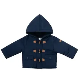 Natini Natini-duffelcoat Liam-donkerblauw